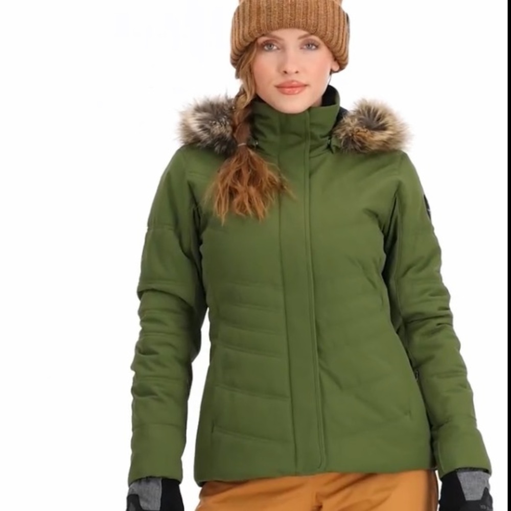 Obermeyer Tuscany II Fur Trim Hooded Jacket